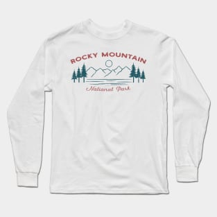 Rocky Mountain National Park Long Sleeve T-Shirt